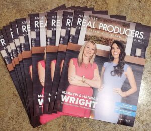 Asheville's top agents in Asheville Real Producers magazine